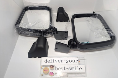 Suzuki Jimny JA11 JA12 JA22 JB32 1984-1998 Black Door Mirror Left