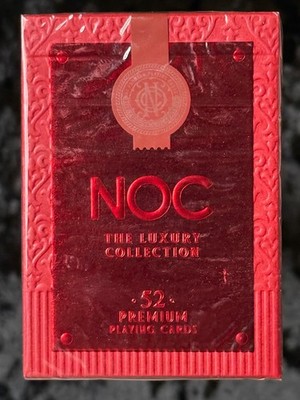 NOC (Red) The Luxury Collection Playing Cards by Riffle Shuffle x