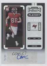 2022 Panini Contenders Rookie Playoff Ticket 79/99 Cade Otton #201 Auto 0qw3
