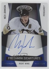 2010-11 Certified Freshman Signatures Mirror Blue 100/100 Nick Johnson #180 2d8
