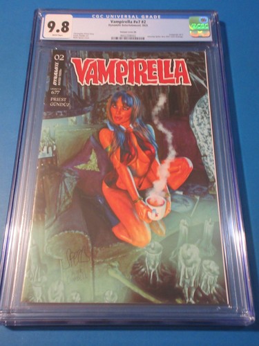 Vampirella #2 Mark Spears Rare ZD ASM 601 Homage Rare Variant CGC 9.8 NM/M Gem