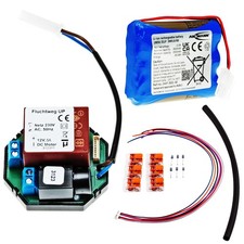 SIMU Rolladen Notöffnung inkl. Akku Fluchtweg Modul für Rollladen Rettungsweg UP