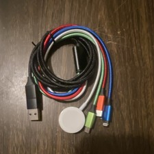 New Multicolor USB Smart Watch Charger Cable Magnetic Pad Universal
