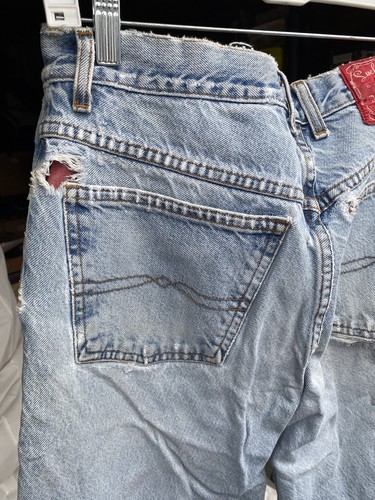 Lucky Brand Jeans Lot Of 4 Pairs Vintage Dungarees Light Wash Distressed Size 32 - Picture 15 of 21