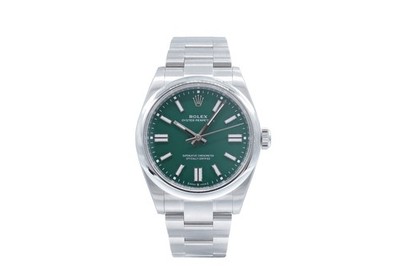 Rolex Oyster Perpetual 134300 Stainless Steel Green Dial 41mm 2025 Watch