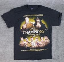 Wwe Night Of Champions 2010 Ppv Shirt Small Kane Undertaker Cena Orton Jerico