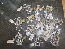 11 Kissing Krystals ANGEL Mistletoe Christmas Ornament by Ganz & Other