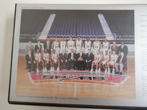 SA Spurs Thanks a Million VHS Video Season Ticket Holder Gift + NBA Hoops Cards - Imagen 3 de 4