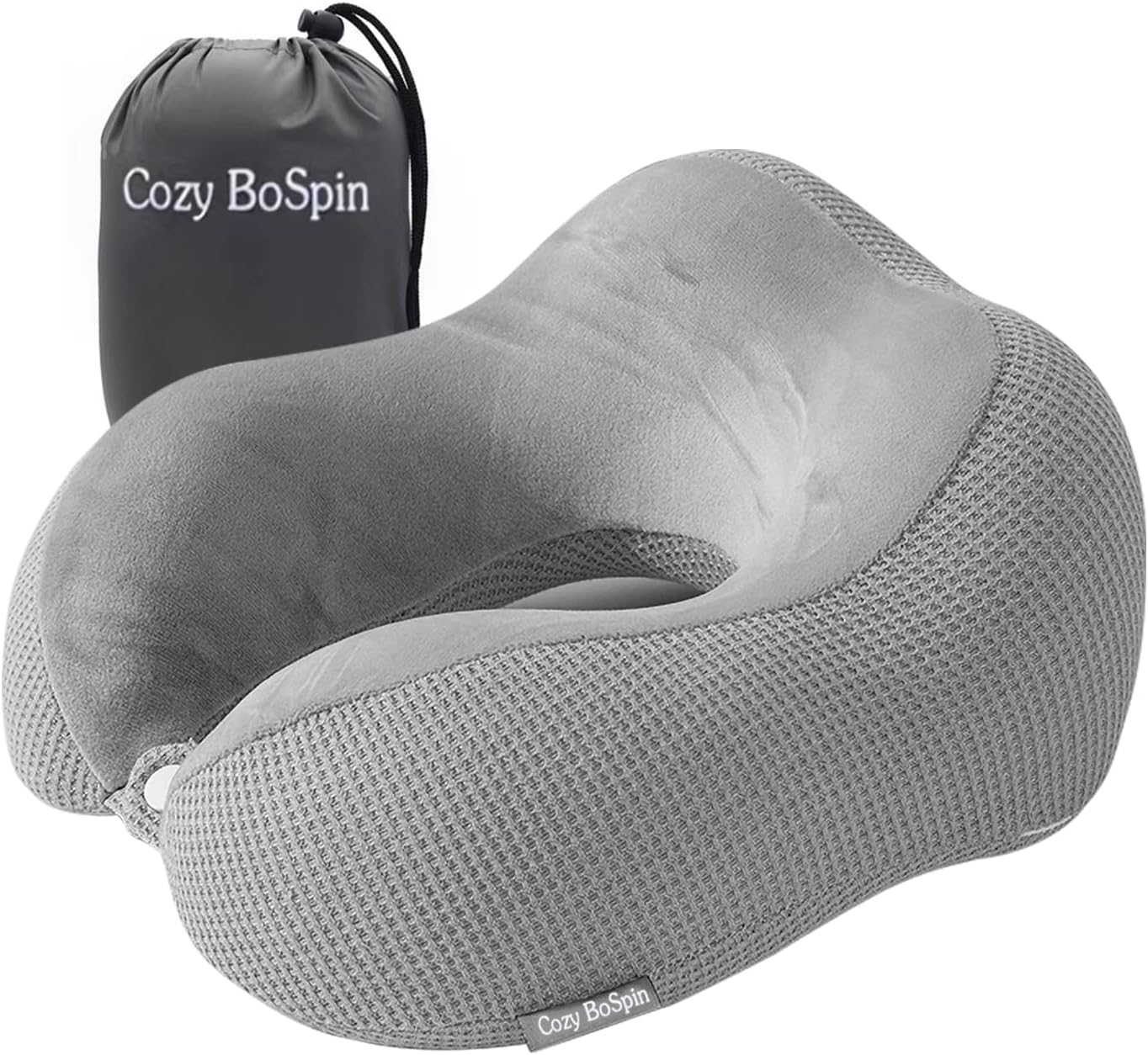 Travel Pillow - Neck Pillow for Traveling, Memory Foam Portable Support Pillow,C-image