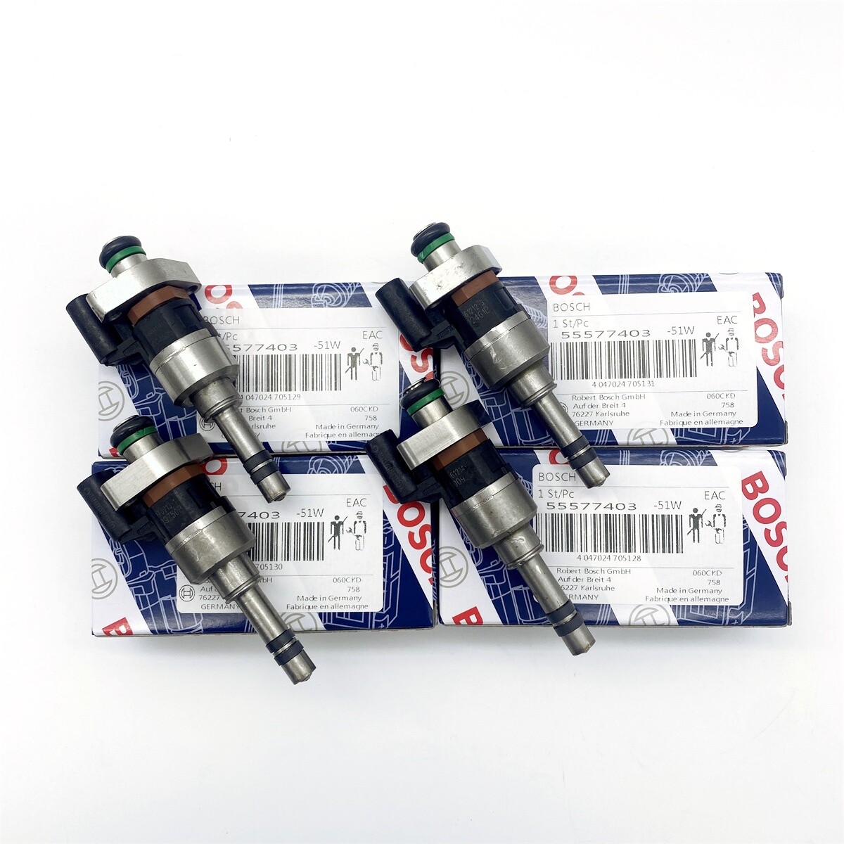 4Pcs Fuel Injectors For GM Chevrolet Cruze Malibu 1.4L 1.5L 2017-2019 55577403