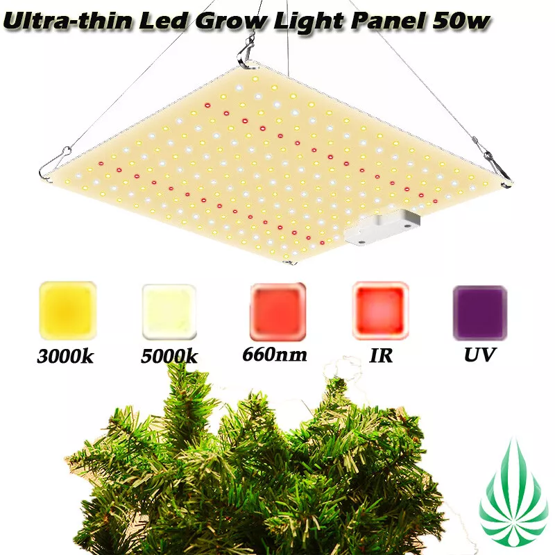 Hydroponic Advanced Full Spectrum Quantum Board 50W LED Indoor