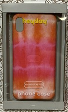 Heyday Apple iPhone XS Max Tie Dye Case - Pink/Orange
