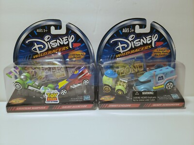 【未開封】Disney Wild Racers ミニカーセット Disney Wild Racers Cars Lilo And Stitch And Monsters Inc