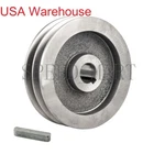 A Type Belt Pulley Double V Groove Bore 19-28mm OD 120mm for Power Motor Engine