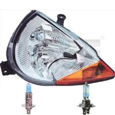 Scheinwerfer links Gelb H1/H7 für Ford KA RB_ Street RL2 inkl. Osram Lampen