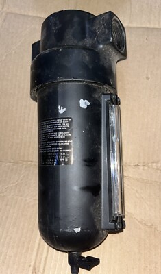 USED NORGREN INLINE FILTER F17-800-M3DA R11TB **tube is Cracked**