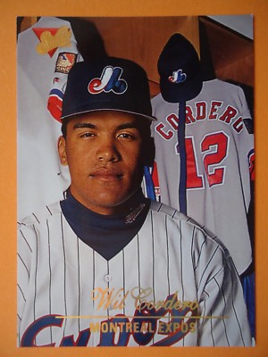 MLB 76 Wil Cordero Montreal Expos Baseball Donruss 1994