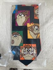 Vintage 1996 Looney Tunes Mania Taz Necktie Tasmanian Devil Warner Bros