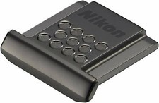 Genuine Nikon Accessory Shoe Cover ASC-01 Metal Black Stainless ASC01BK