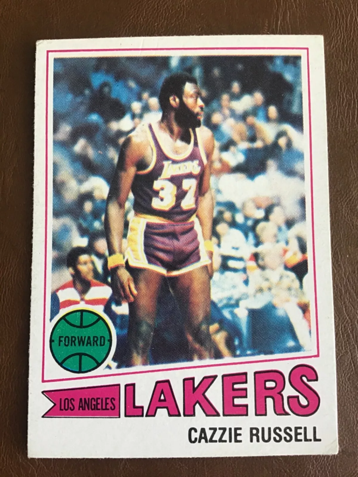 Cazzie Russell trading card