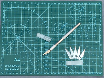A4 Cutting Mat Printed Grid Lines Self Healing Models Crafts
