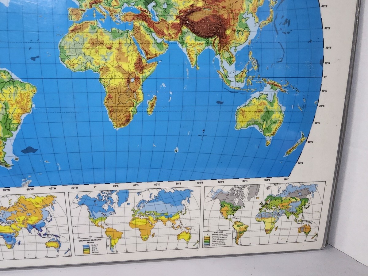 新品・未開封　bolt from the blue　World Maps Amazon.com: 'Old World Map Blue' Gallery-Wrapped Canvas Wall