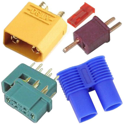 EC3-5 XT90 Mini Deans JST BEC Connectors Series Available Various Models RC