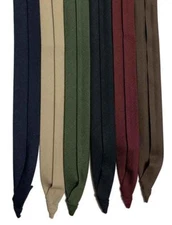 Hat Band - 2-Pleat Narrow Cotton with Two Hooks-Final Sale