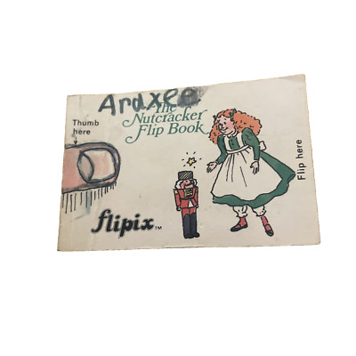 Vintage Flipix The Nutcracker Flip Book, 1985 Flip Book by Alyse Newman