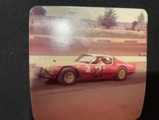 VINTAGE ORIGINAL DIRT LATE MODEL PHOTO; 1976 FINN WATSON; ELDORA SPEEDWAY