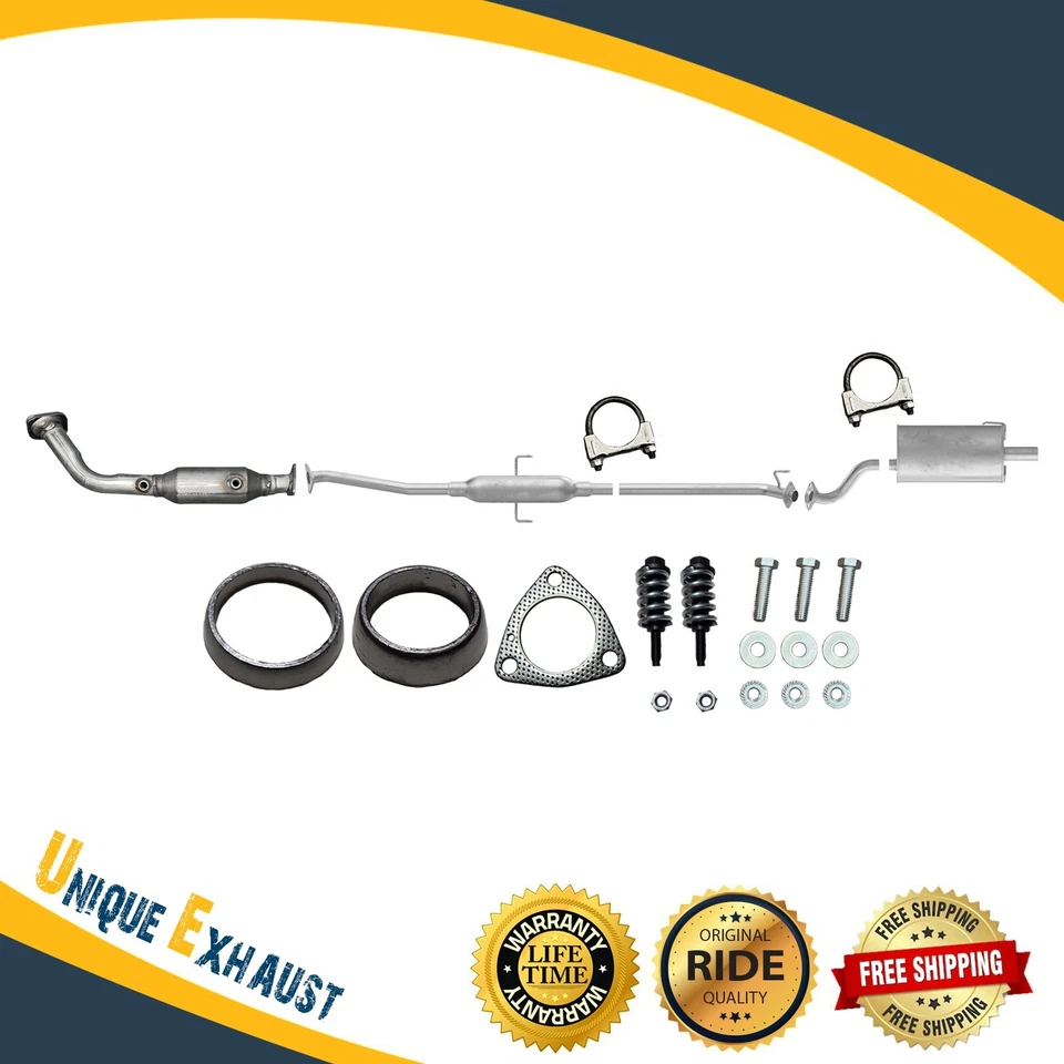 Sistema de escape completo para Honda CR-V 2005-2006 2,4 L nuevo envío rápido Foto 4 de 4