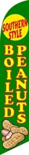 SOUTERN STYLE BOILED  PEANUTS SWOOPER FEATHER FLAG BANNER SIGN 8546