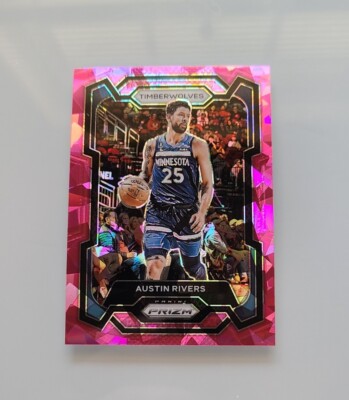 2023-24 Prizm Basketball Austin Rivers Pink Ice Prizm #278