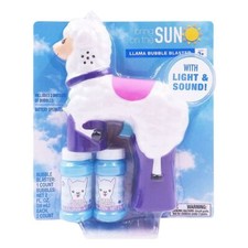 bring on the Sun Llama Bubble Blaster with Light  Sound Battery Operated New