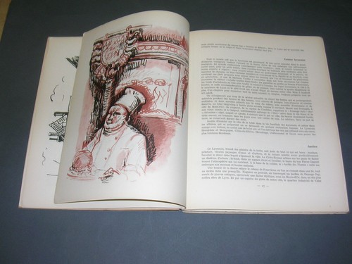 Lyon Louis Pize Ceux du Lyonnais 1947 "types et coutumes" dessin originaux - Picture 2 of 4