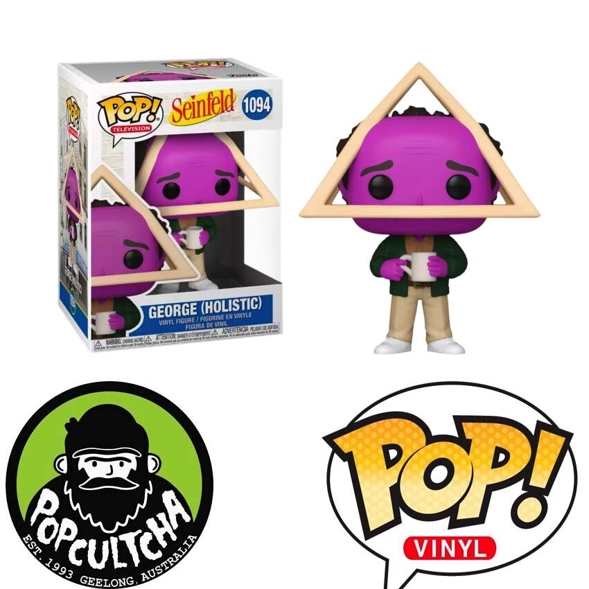 Seinfeld - Holistic George With Purple Face Pop! Vinyl Figure &Quot;New&Quot;