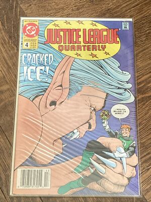 Justice League Quarterly #4 Cracked Ice  DC Comics Autumn 1991 Guy Gardner