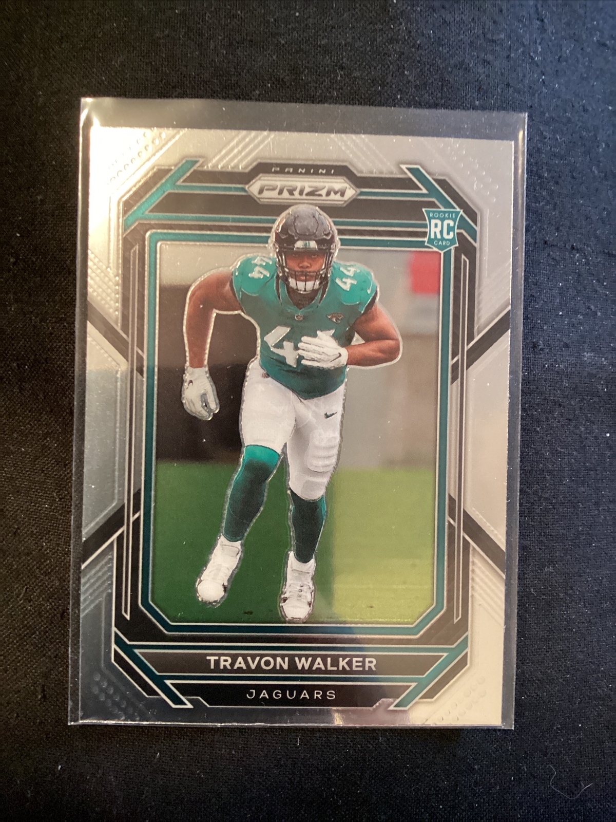 2022 Panini Prizm Travon Walker Base Rookie RC #339 Jacksonville Jaguars. JT20