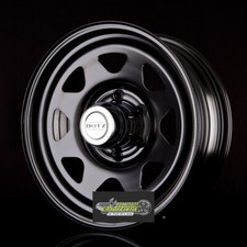 4x Dotz Dakar black (senza mozzo) 7x16 ET35 - LK5/120 ML65 cerchio acciaio