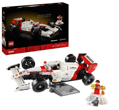 LEGO Icons 10330 McLaren MP4/4 & Ayrton Senna