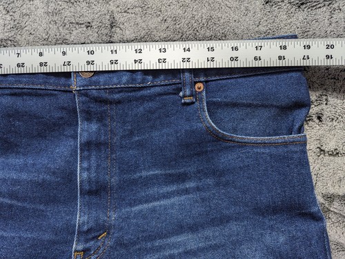 Levi's 517 Bootcut Jeans Men's Size 38x30 Dark Wash - Picture 7 of 15