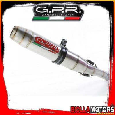 MARMITTA GPR BENELLI BN 302 302CC 2015-2016 OMOLOGATO/APPROVED DEEPTONE INOX BE.