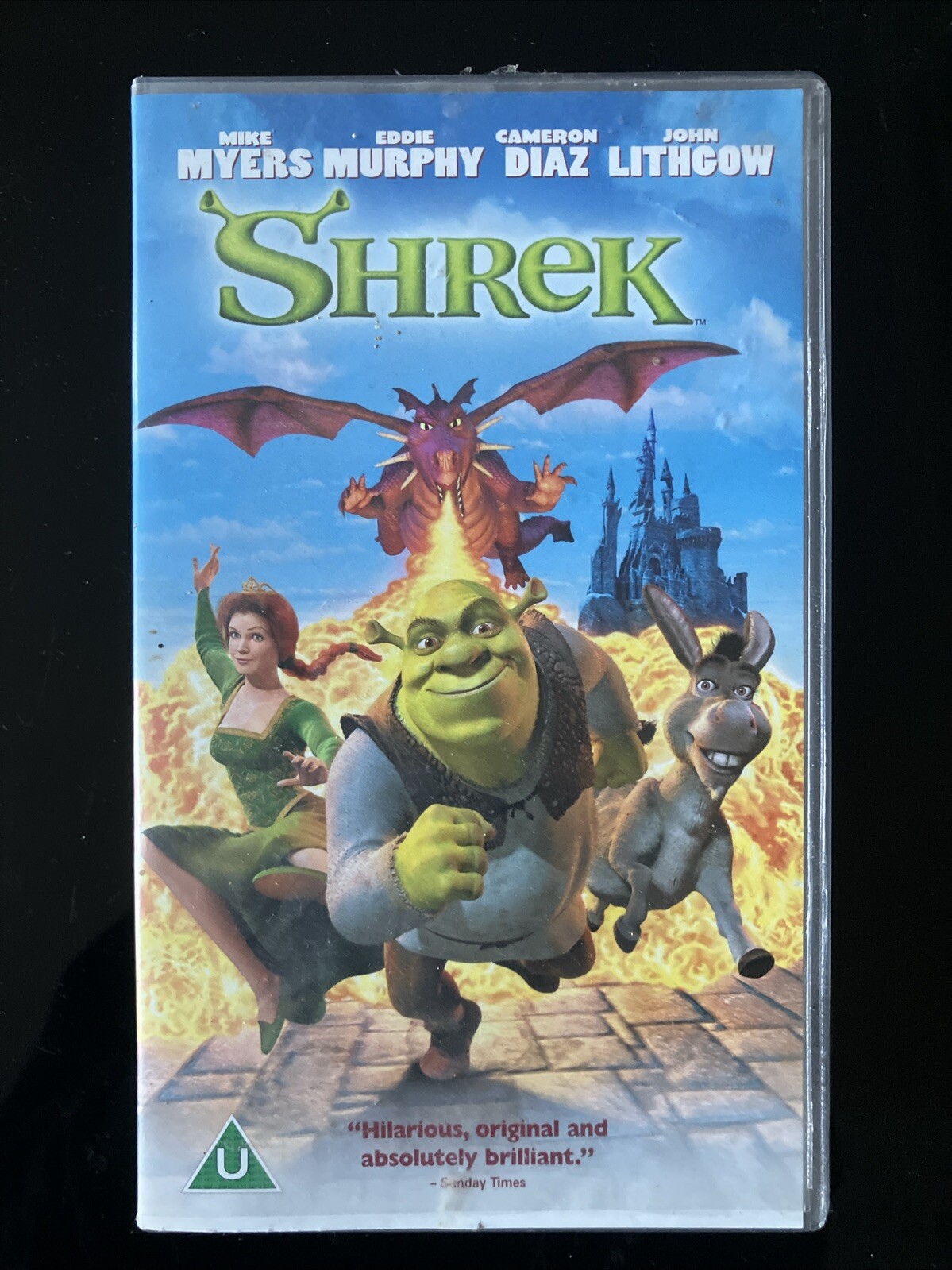 Shrek - VHS Video Tape **Rare** PAL