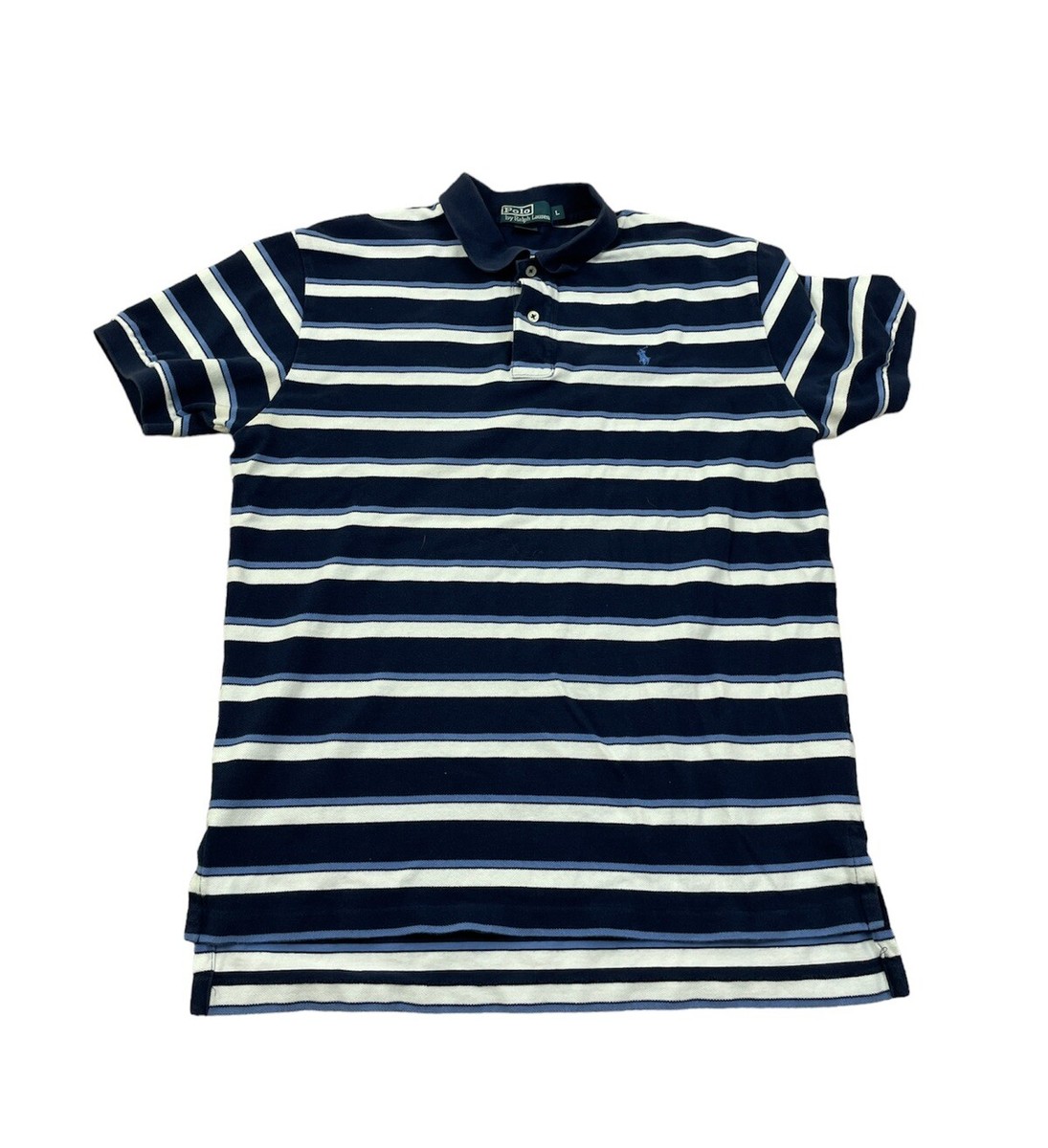 Polo by Ralph Lauren ラガーシャツ XL ネイビー/ホワイト Polo by Ralph Lauren ラガーシャツ XL ネイビーとホワイト Polo