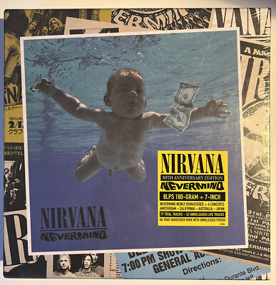NIRVANA - Nevermind - 30th Anniversary Deluxe Box Edition 8-LP - 2022 VINYL