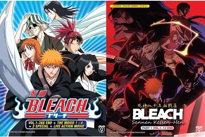 Anime DVD- Bleach Eps 1-366 END.. English Dubbed [New Cover Design]