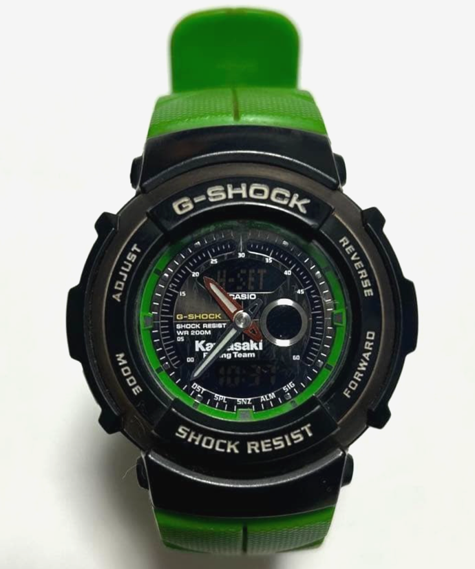G-SHOCK G-300KRT-3AVDR カワサキ　レーシング　チーム Casio G-SHOCK G-300KRT Kawasaki Racing Team Collaboration 4314 | eBay