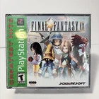 Final Fantasy IX 9 Playstation 1 PS1 Complete CIB w/RegCard Greatest Hits Tested