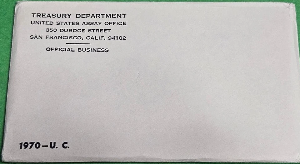 1970 PDS Mint Uncirculated Set 10 US Coins OGP W/ Silver Kennedy Half- see pics - Image 4 of 4