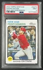 SHOHEI OHTANI PSA 9 2022 TOPPS HERITAGE #NAP-4 NEW AGE PERFORMERS ANGELS 3888